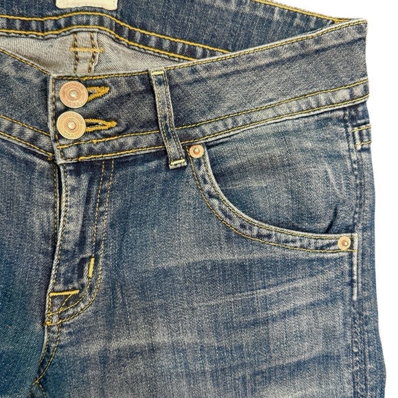 Hudson Signature Bootcut Denim Jeans Women's 27 Y2K - Picture 5 of 13